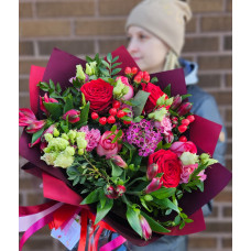 Букет - Алый закат