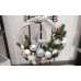 Door wreath with deer