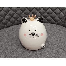 Saving bank - White cat