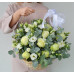 Flower basket - White