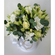 Flower box - White wedding 