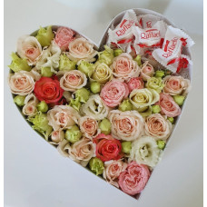 Flower box - Rafaello heart