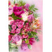 Postcard - Pink roses 8x12cm